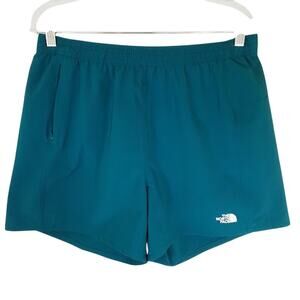 The North Face Women’s Running Shorts Teal Green Size L